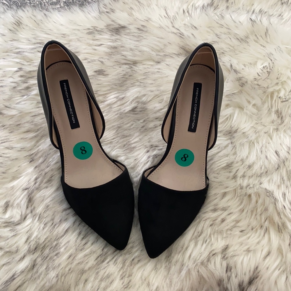 French connection all black (sexy) heels!